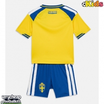 Sweden Replica Home Minikit World Cup 2026 Short Sleeve (+ pants)